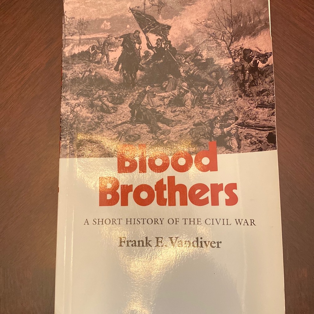 Blood Brothers Civil War History Frank E Vandiver Illustrated PB